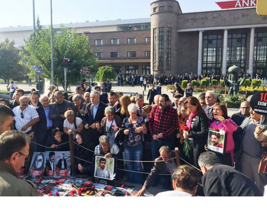 Birinci yılında Ankara Katliamı:“Yasaklarla acılar yok sayılamaz”