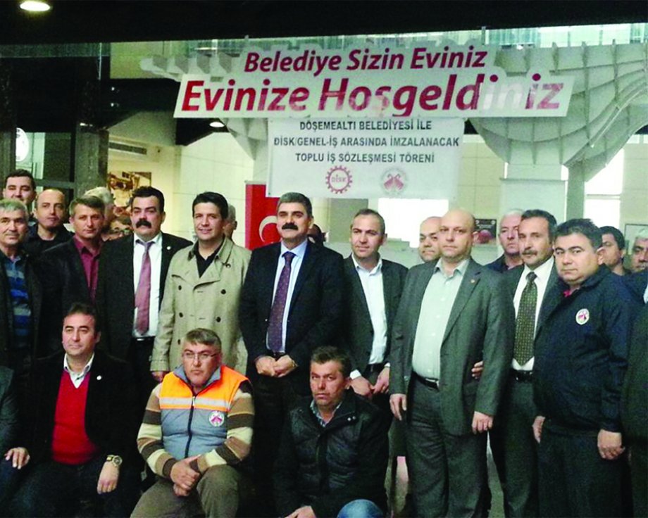 Burdur ve Döşemealtı Belediyelerinde Toplu İş Sözleşmesi Sevinci