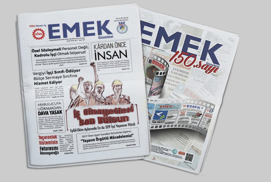 EMEK Gazetesi 150. Sayısı ile Mücadelemize Işık Tutmaya Devam ediyor