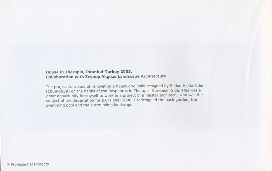 Mezuniyet Sonrası Hazırladığı CV Kitapçığı