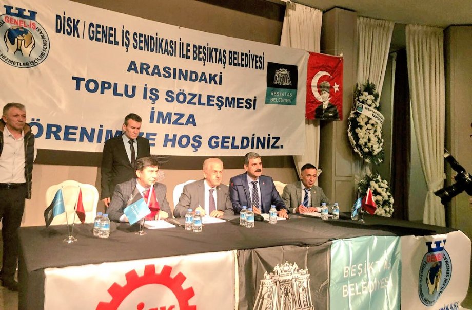 Beşiktaş Belediyesi ile Toplu İş Sözleşmesi İmzaladık