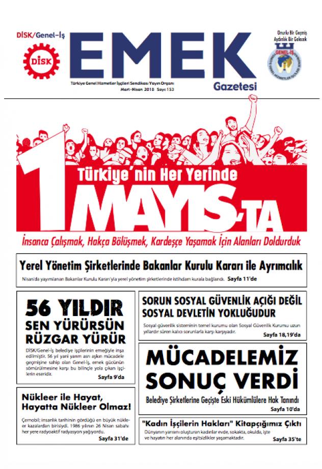 EMEK Gazetesi 153. Sayı