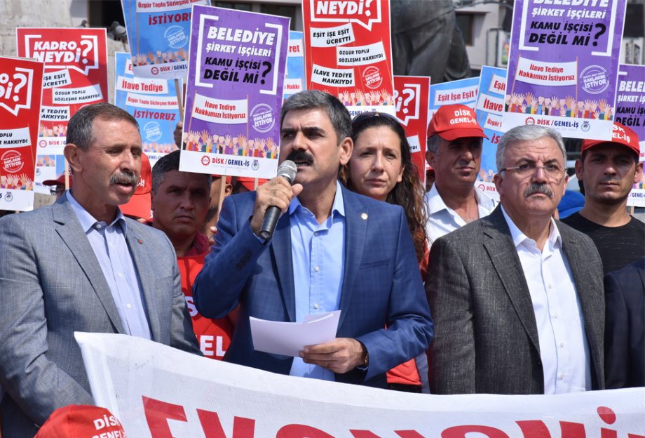 Ankara’dan Haykırdık: Ekonomik Krizin Yükünü Çekmeyeceğiz, Belediye Şirket İşçilerine Kadro İstiyoruz!