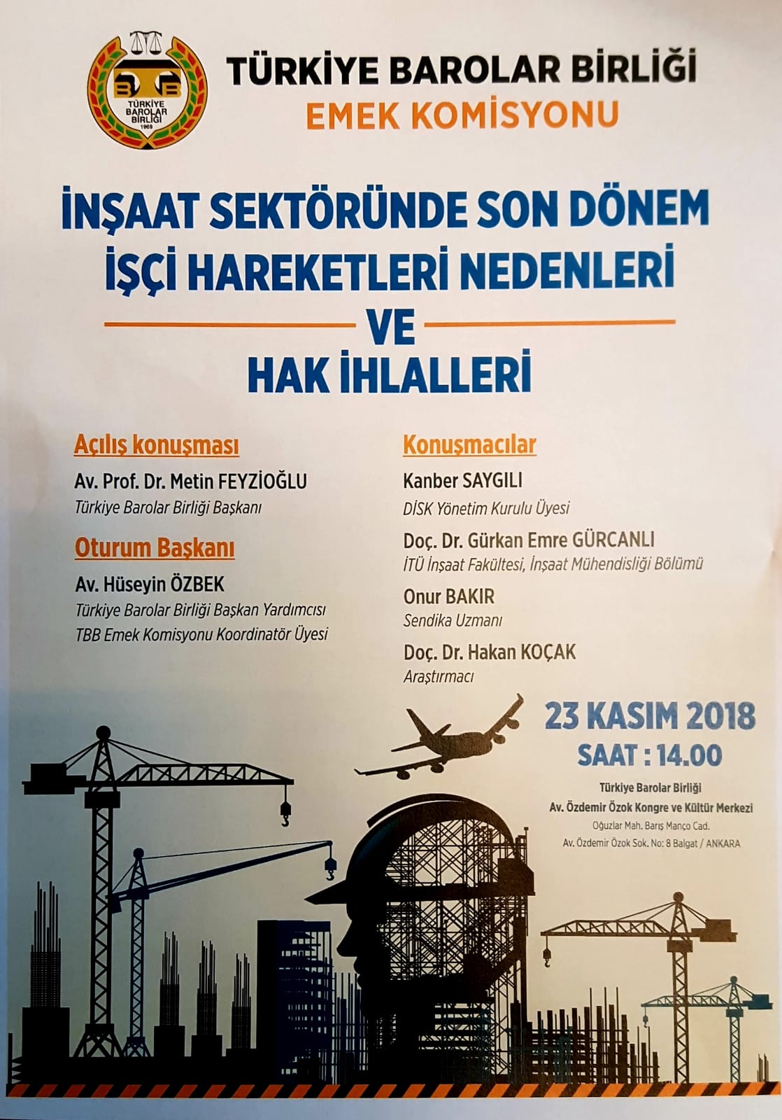 İnşaat Sektöründe Son Dönem İşçi Hareketleri Nedenleri ve Hak ihlalleri 