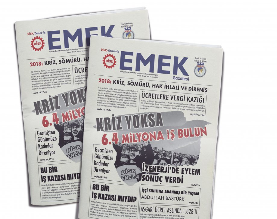 EMEK Gazetesi'nin 157. Sayısı Çıktı