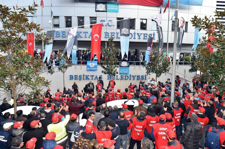 Beşiktaş Belediyesi'nde Toplu İş Sözleşmesi Sevinci