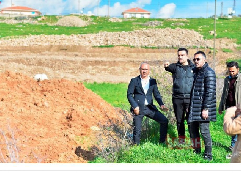 At the Construction Site with our General Manager and performer Berdan Mardin