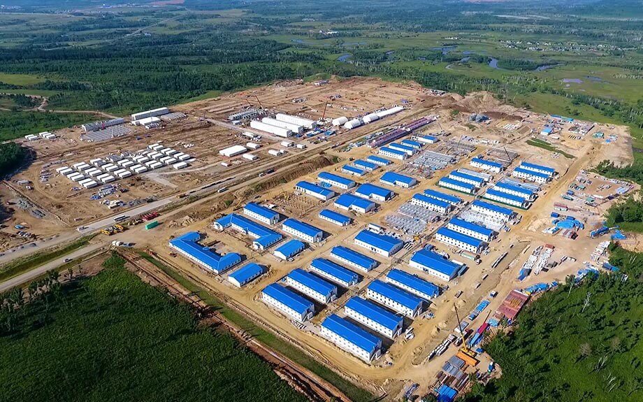 Gazprom Amur Gas Processing Plant