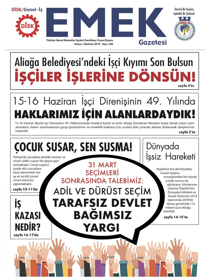 EMEK Gazetesi 160. Sayı