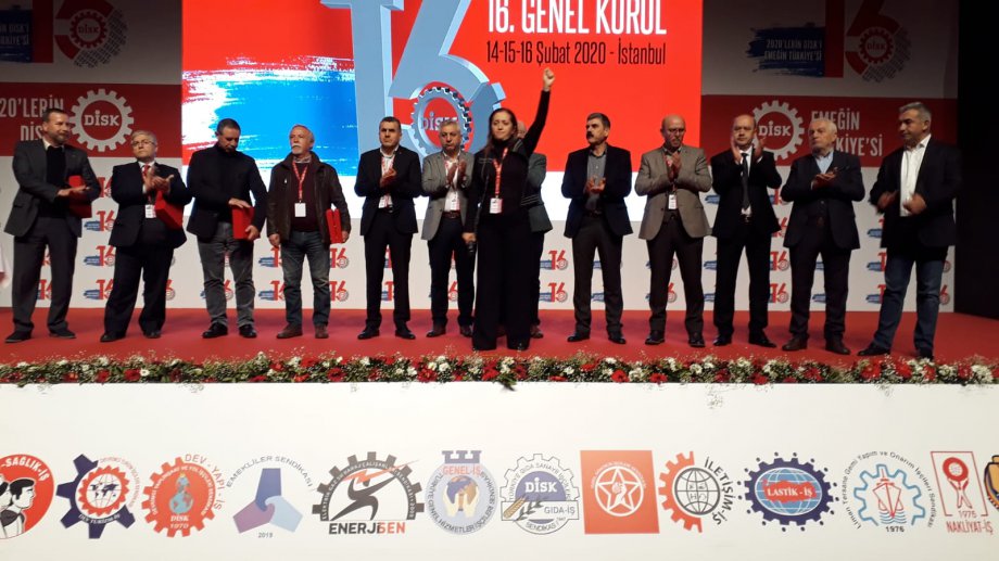 DİSK Genel Kurulu Sonuçlandı: Emeğin Türkiye'sini Kuracağız!