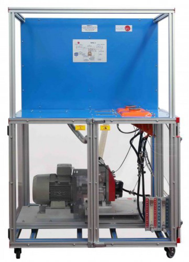 TBMC3 Computer Controlled Test Bench for Single-Cylinder Engines, 2.2 kW