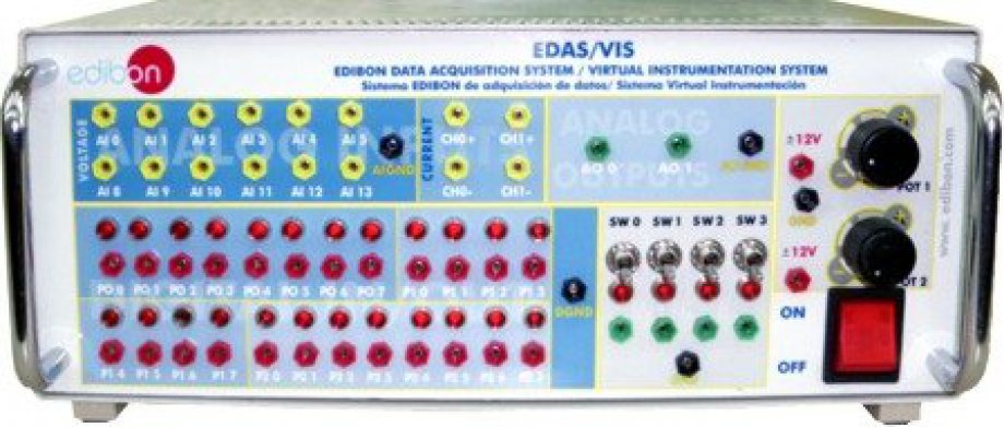 EDAS/VIS-1.25 EDIBON Data Acquisition System / Virtual Instrumentation System, (1.250.000 samples per second)