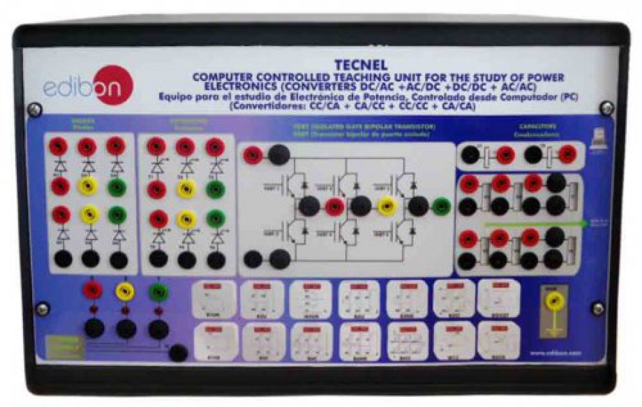TECNEL Computer Controlled Teaching Unit for the Study of Power Electronics