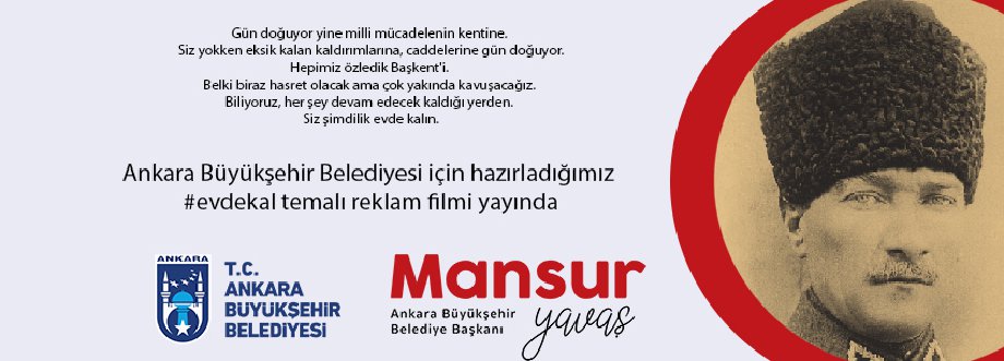Ankara Büyükşehir Belediyesi Evde Kal Filmi