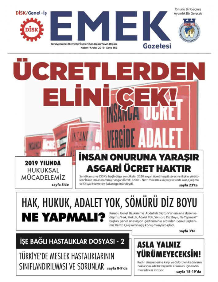 EMEK Gazetesi 163. Sayı