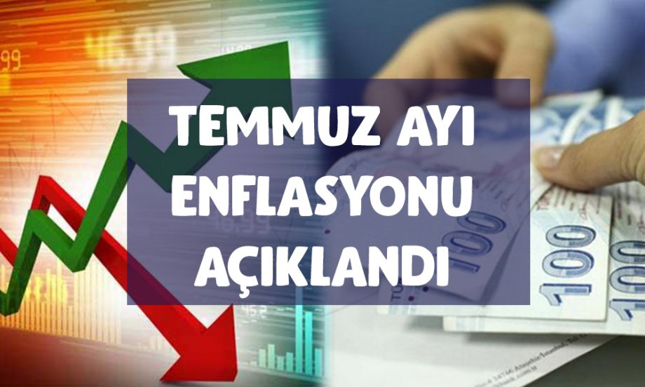 Temmuz Ayı Enflasyonu Açıklandı