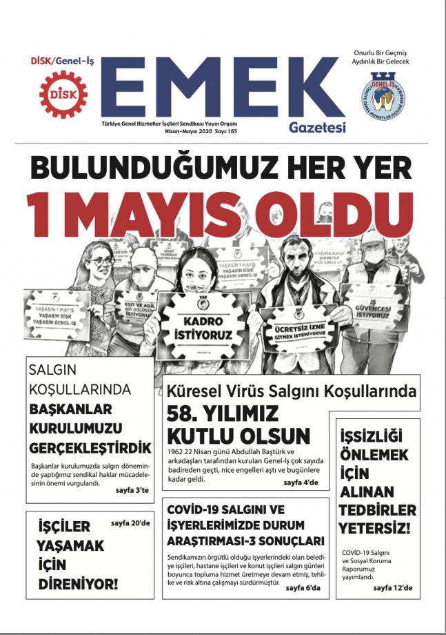 EMEK Gazetesi 165. Sayı