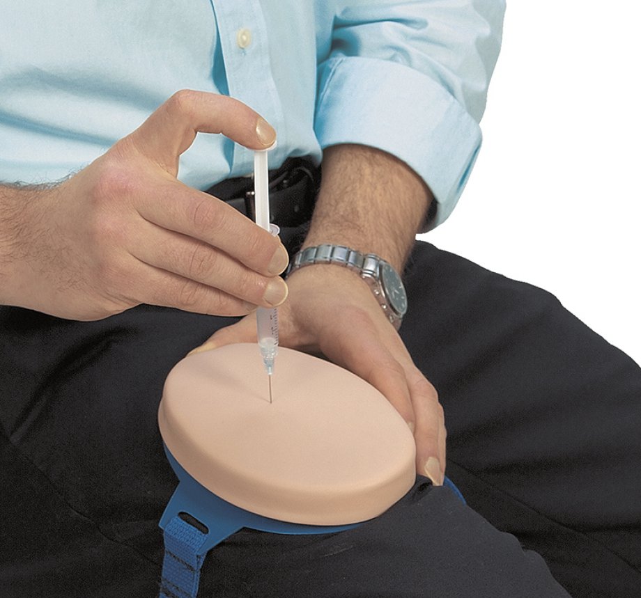 Diabetic injection pad