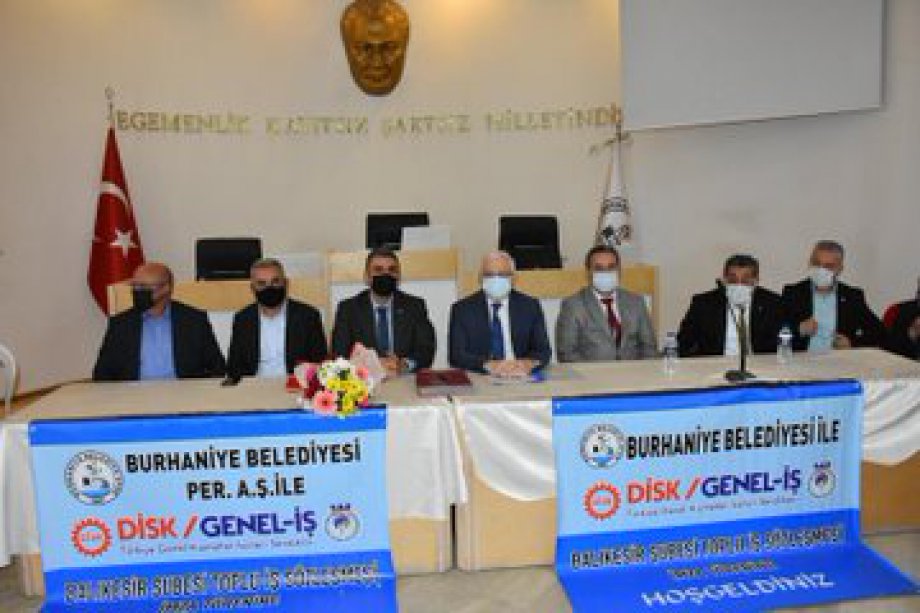 Burhaniye, Edremit, Gömeç ve Balya Belediyelerinde Toplu İş Sözleşmeleri İmzaladık