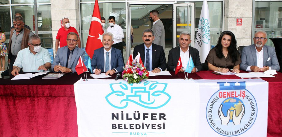 Nilüfer Belediyesi’nde Toplu İş Sözleşmesi İmzaladık