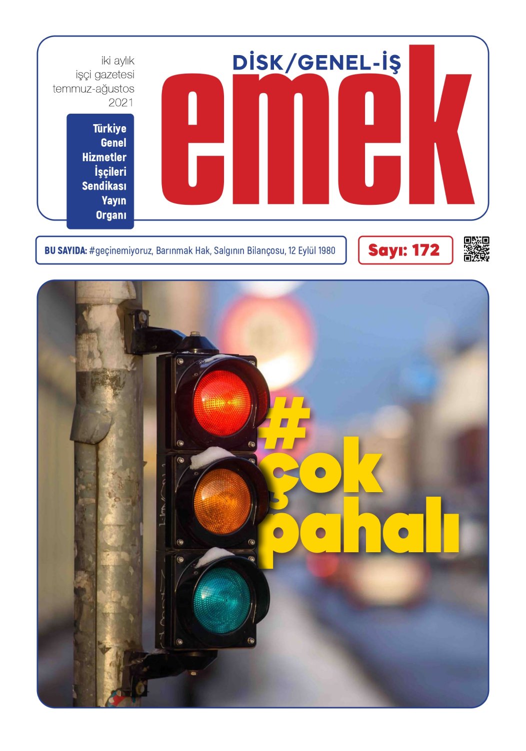 EMEK Gazetesi'nin 172. Sayısı Çıktı