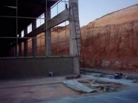 Sivrihisar Turan Bekişoğlu Mermer Fabrikasında temel betonunda oluşan çatlakların incelenmesi