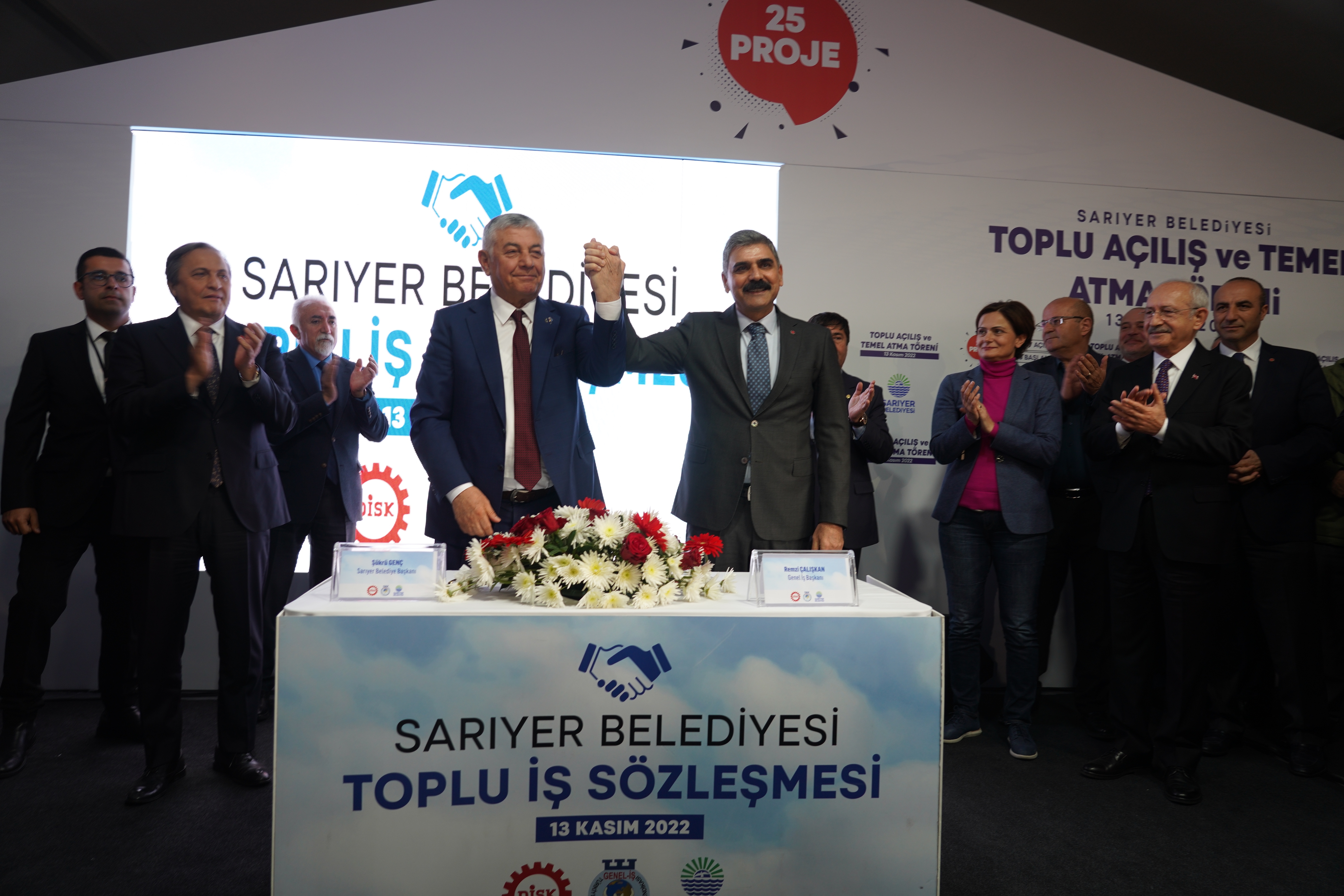 Sendikamız İle Sarıyer Belediyesi Arasında Toplu İş Sözleşmesi İmzalandı