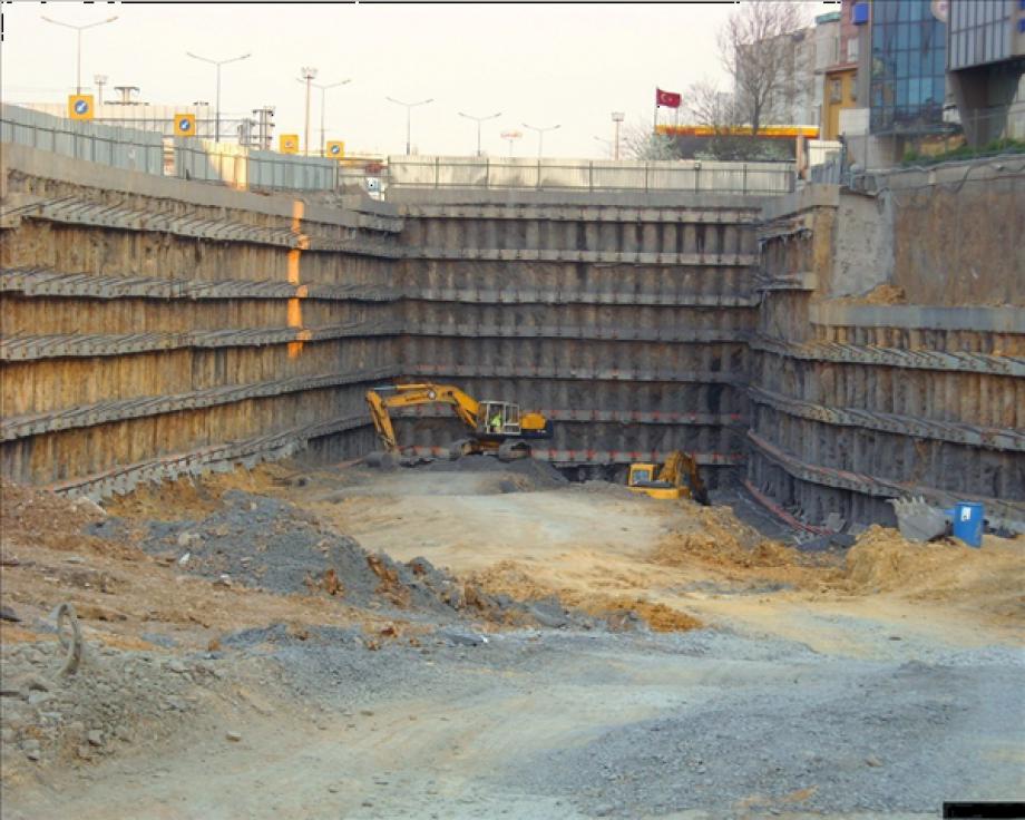 KADIKÖY-KARTAL METRO İSTASYONLARI DERİN KAZI VE DESTEK PROLERİ