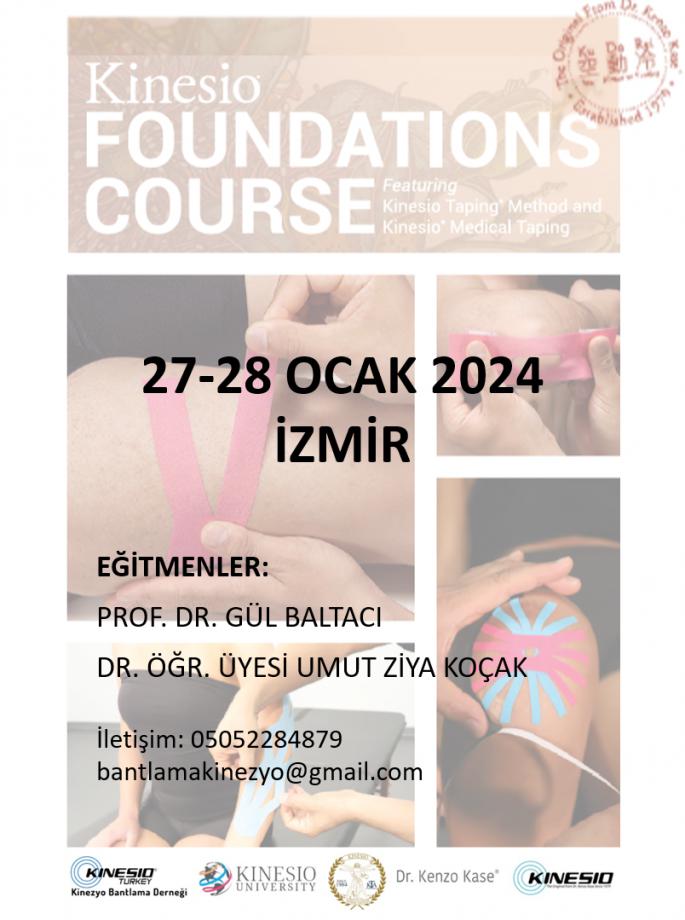 Kinesio Foundations Kursu 27-28 Ocak İZMİR