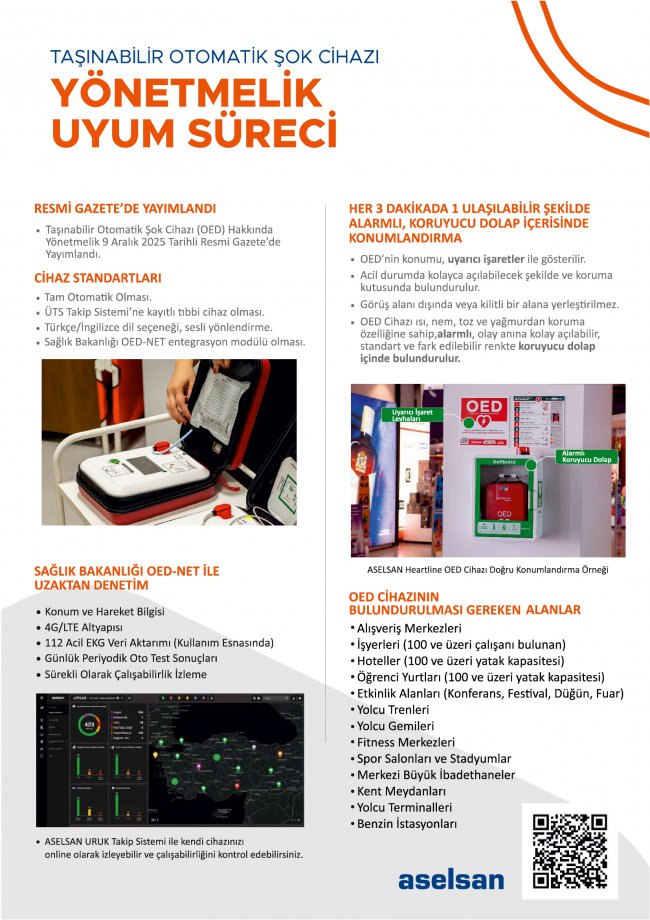 Otomatik Defibrilatör