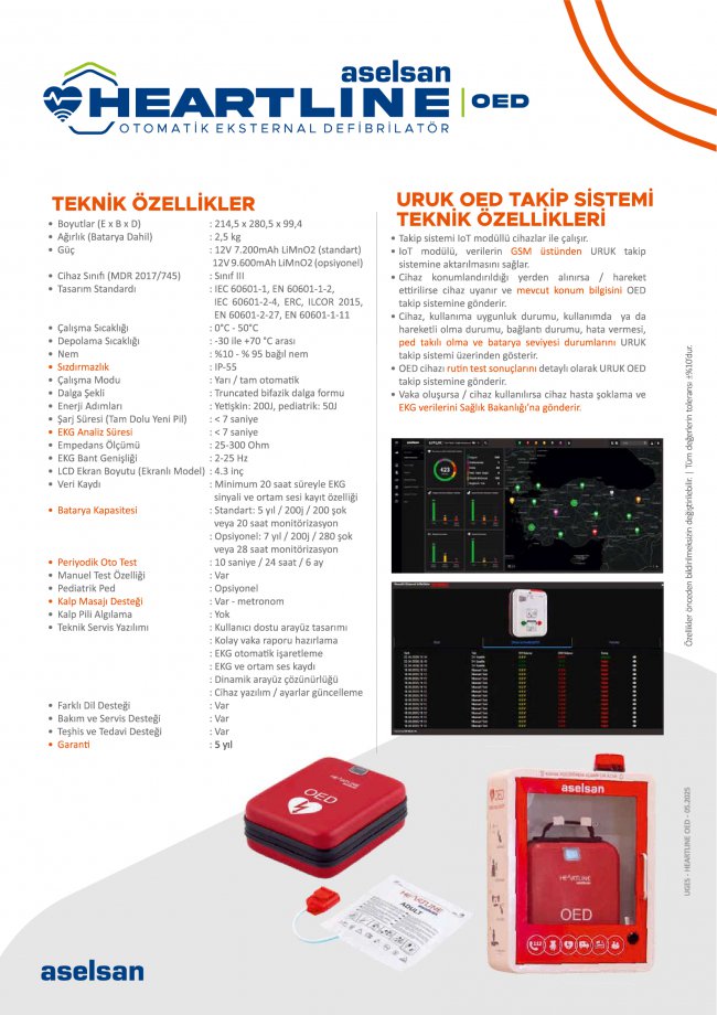 Otomatik Defibrilatör