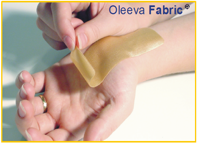 Oleeva Fabric Skar Tedavisi için Silikon Tabaka