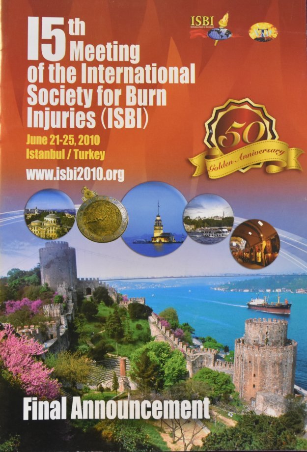 ISBI, International Burns Congress, İstanbul 2010