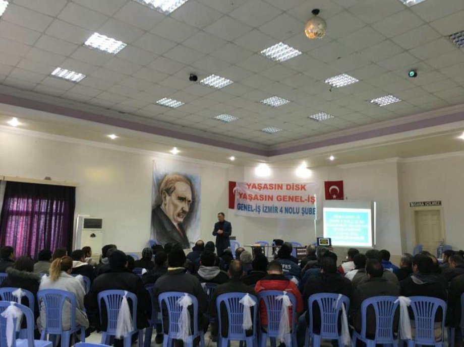 Sendikamız Eğitimlerinin Dördüncüsü İzmir’de Gerçekleştirildi
